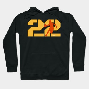 Caitlin Clark Jersey Number 22 Cool Typography BP6 Hoodie